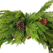 Load image into Gallery viewer, Mixed Christmas Cypress Swag/Garland 82''