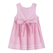 Load image into Gallery viewer, Classic Pink Seersucker A-Line Dress: 5Y
