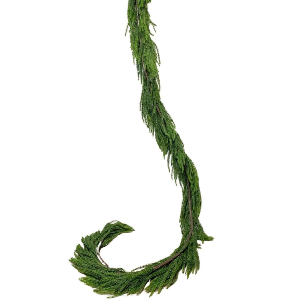 Real Touch  Norfolk Pine Garland 108