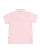 Load image into Gallery viewer, Boys Pink Pique Short Sleeve Polo Shirt: Pink / 2T
