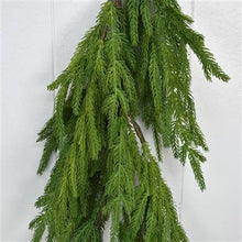 Load image into Gallery viewer, 58” Natural Touch Norfolk Pine Garland
